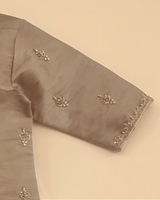 Pure Silk Kurta & Viscose Chanderi Dhoti Set for Babies with Zardozi Embroidery - BYB PREMIUM