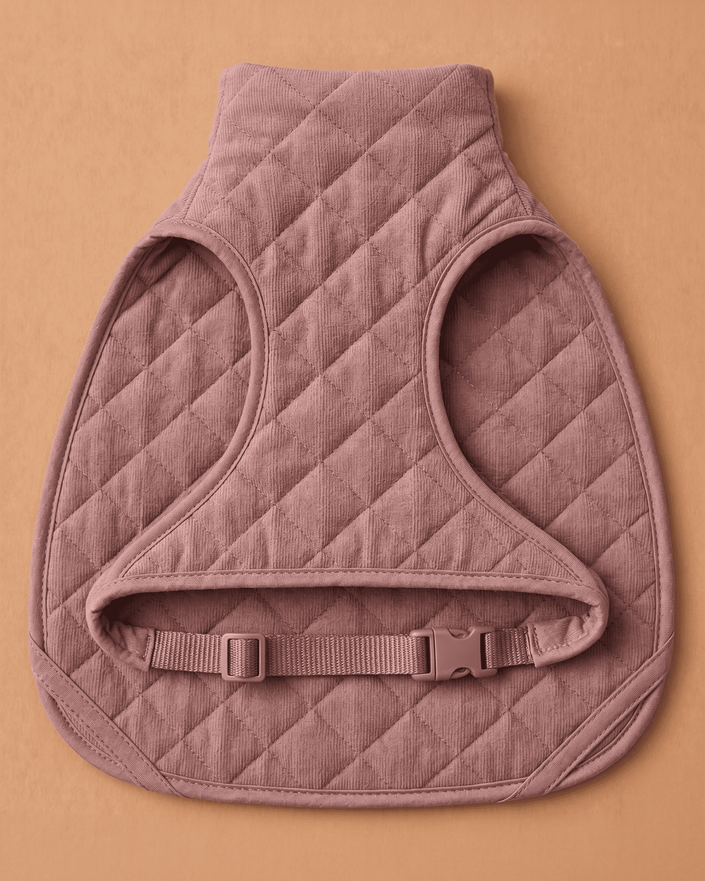 Quilted Dog Jacket – Soft Warm Winter Pet Coat (Dusty Pink) - BYB PREMIUM