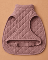 Quilted Dog Jacket – Soft Warm Winter Pet Coat (Dusty Pink) - BYB PREMIUM