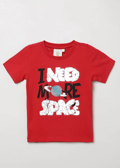 Red Col Tee shirt - BYB PREMIUM