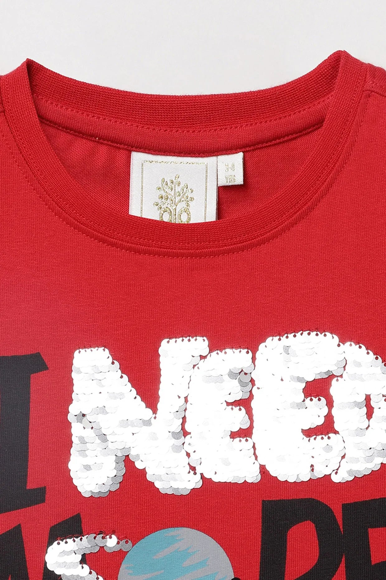 Red Col Tee shirt - BYB PREMIUM