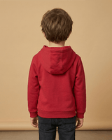 Red Hoodie Sweatshirt with Gold Foil Print - BYB PREMIUM
