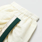 Red & Off-White Pure Cotton Kurta Dhoti Set for Baby Boys - BYB PREMIUM