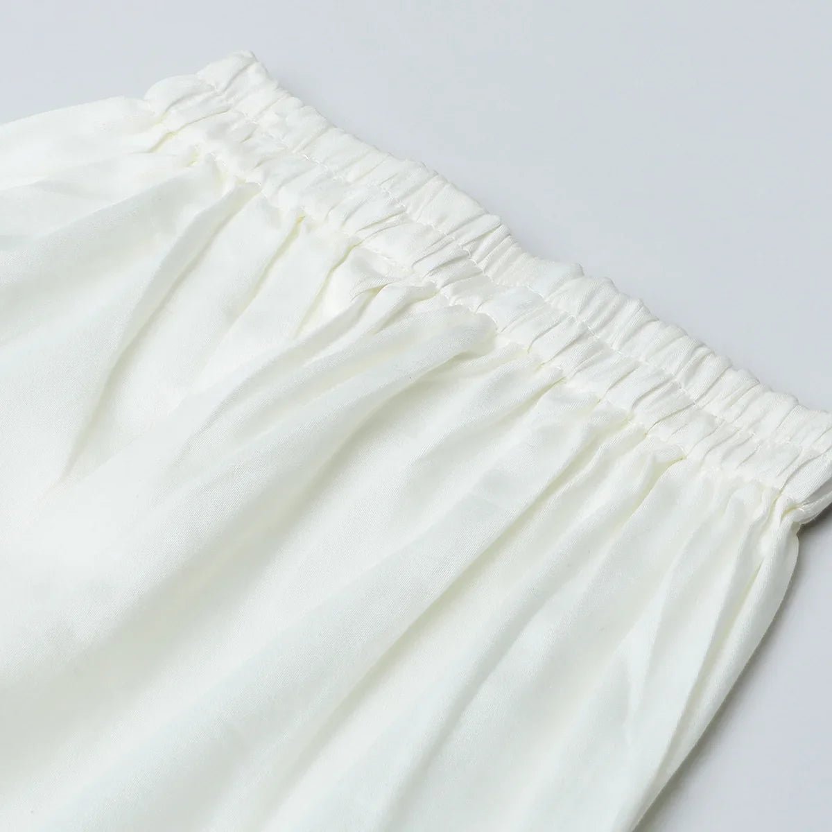 Red & White Katha Stitch Kurta Pyjama Set for Boys - BYB PREMIUM