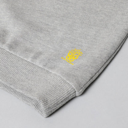 Roar Mode Tiger Embroidered Sweatshirt – Grey - BYB PREMIUM