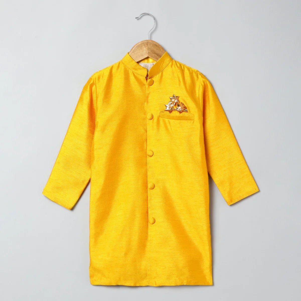 Sunlit charm matka silk kurta set   byb premium