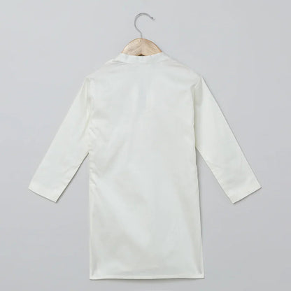 White & Red Ethnic Set for Boys - BYB PREMIUM