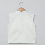 Load image into Gallery viewer, White &amp; Red Ethnic Set for Boys - BYB PREMIUM
