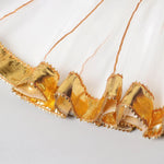 Load image into Gallery viewer, Yellow &amp; White Gota Work Lehenga Set - BYB PREMIUM
