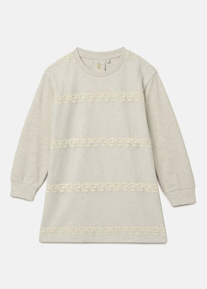Lace Whimsy Sweat Dress