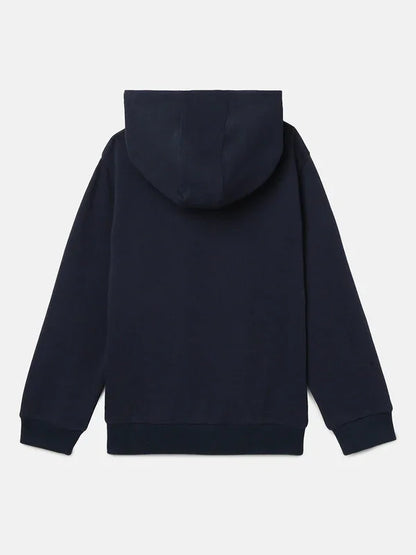 Navy Sequin Embroidered Kids Sweatshirt