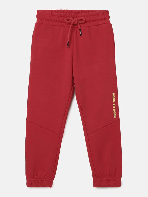 Red Luxe Lounge Jogger