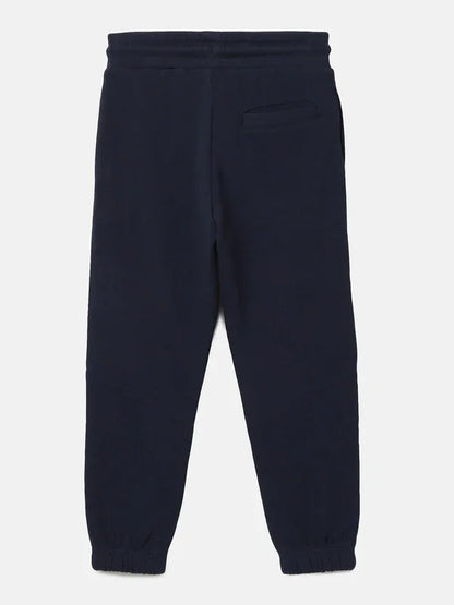 Navy Text Side Jogger