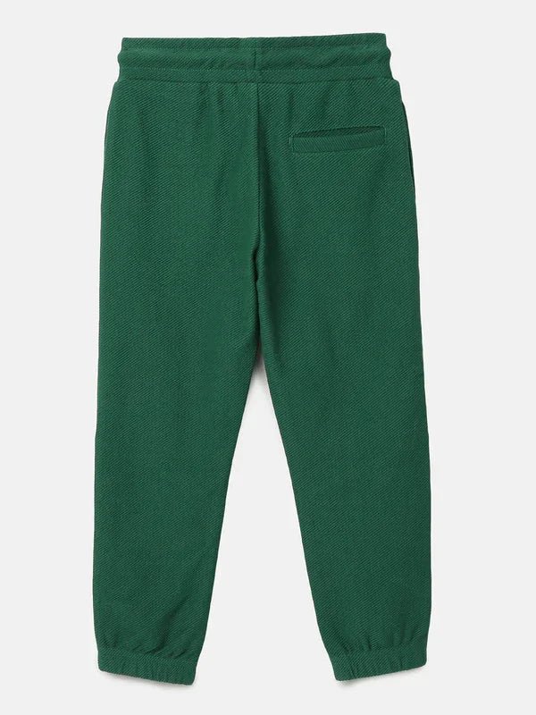 Green luxe cotton jogger   byb premium