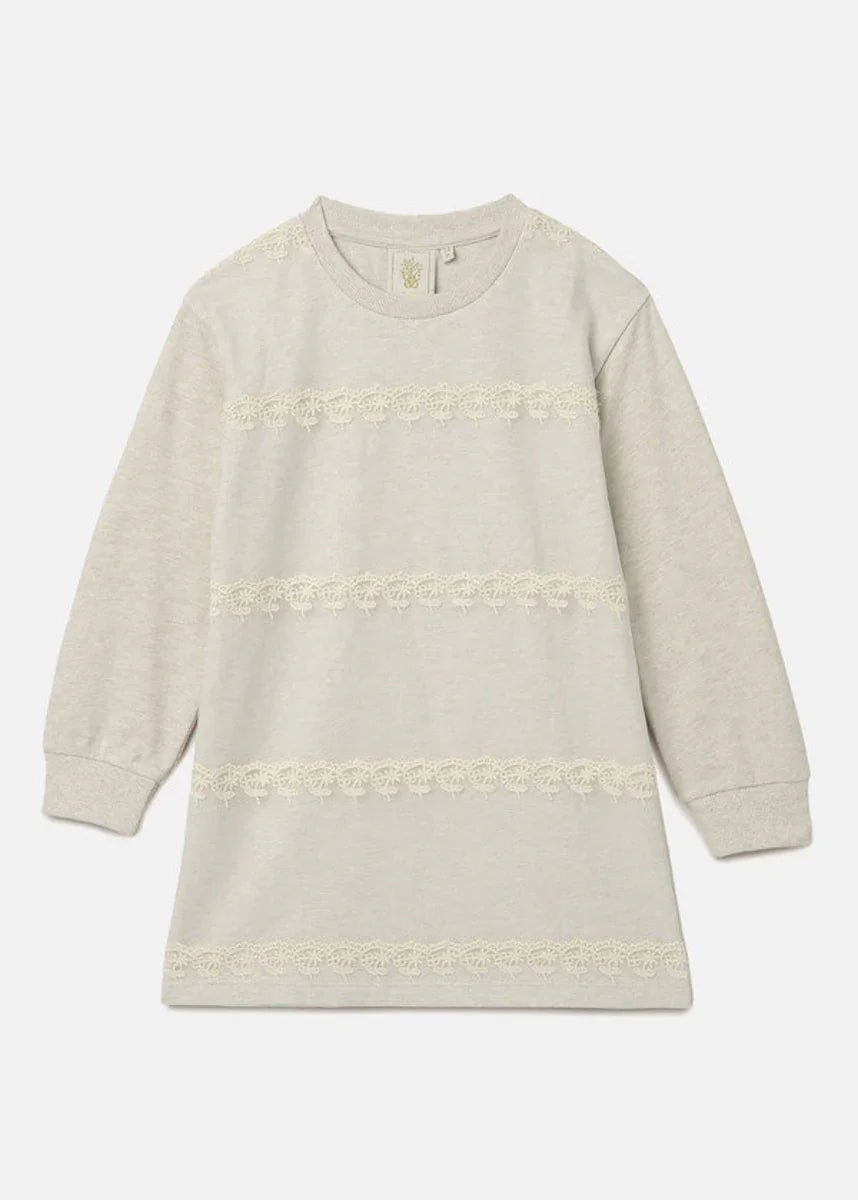 Lace whimsy sweat dress   byb premium