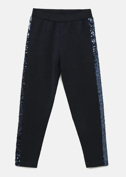 Navy Gleam Sequin Jogger - BYB PREMIUM