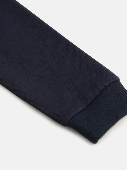 Navy Sequin Embroidered Kids Sweatshirt - BYB PREMIUM