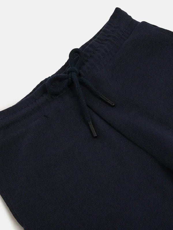 Navy text side jogger   byb premium