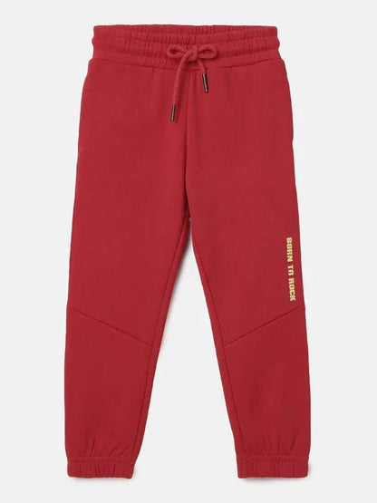 Red Luxe Lounge Jogger - BYB PREMIUM