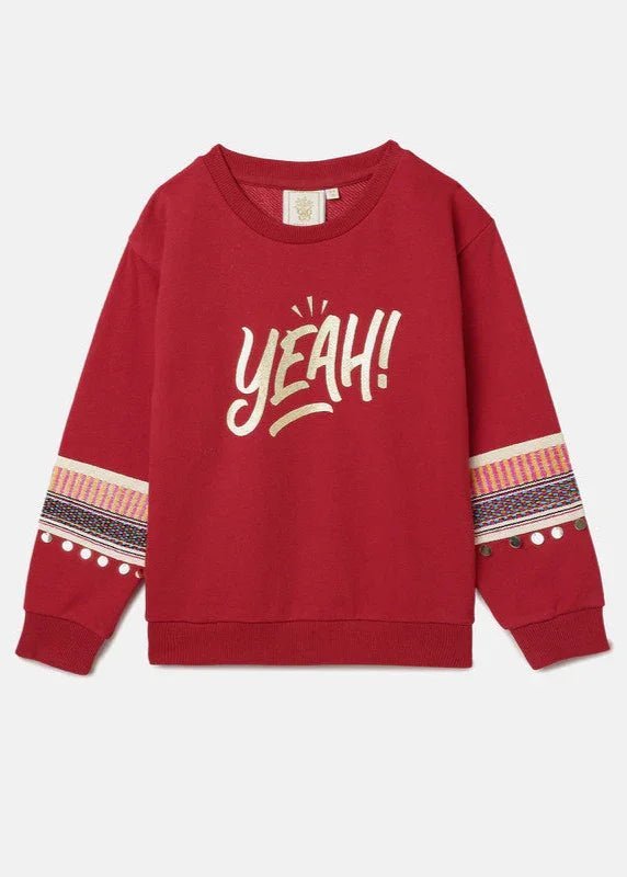 Red mirror magic sweatshirt   byb premium